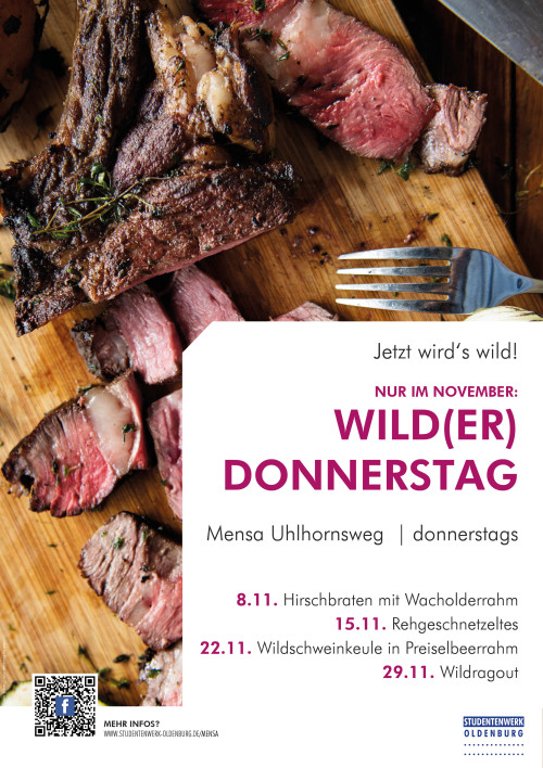 2018 10 23 Wilder Donnerstag Plakat